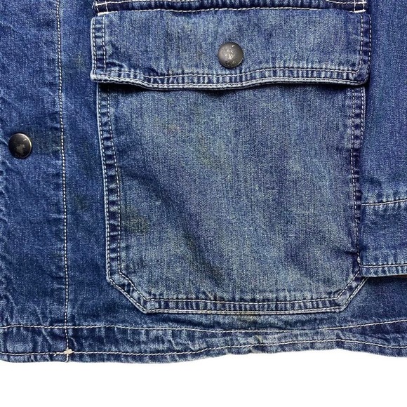 Obey denim jean jacket - Picture 7 of 8